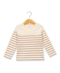 Marinière Fille Parme en Coton Doux - Style Intemporel et Confort