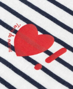 TIFASI Marinière Fille à Manches Longues avec Imprimé Coeur 7 TIFASI Marinière Fille à Manches Longues avec Imprimé Coeur -Terredemarins prod 10046 mariniere ml fond blanc casse raye indigo tifasi 666x812 fc7ea0111e0b