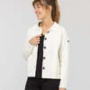 Cardigan IXODE Blanc Cassé Femme - Gilet Casual avec Boutons Gravés 2 Cardigan IXODE Blanc Cassé Femme - Gilet Casual avec Boutons Gravés -Terredemarins prod 10087 cardigan tricot blanc casse ixode 666x812 fc7ea0111e0b