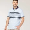 Polo Homme Bleu Ottawa - Style Casual Chic et Moderne -Terredemarins prod 10124 polo mc bleu azurin ottawa 666x812 fc7ea0111e0b