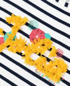 Robe Rayée Manches Longues pour Fille - Design Effet 2-en-1 7 Robe Rayée Manches Longues pour Fille - Design Effet 2-en-1 -Terredemarins prod 1022 robe ml fond naturel raye indigo esperia 666x812 fc7ea0111e0b