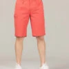Bermuda Corail Homme KEVRO2 - Short Confortable à Taille Élastiquée
