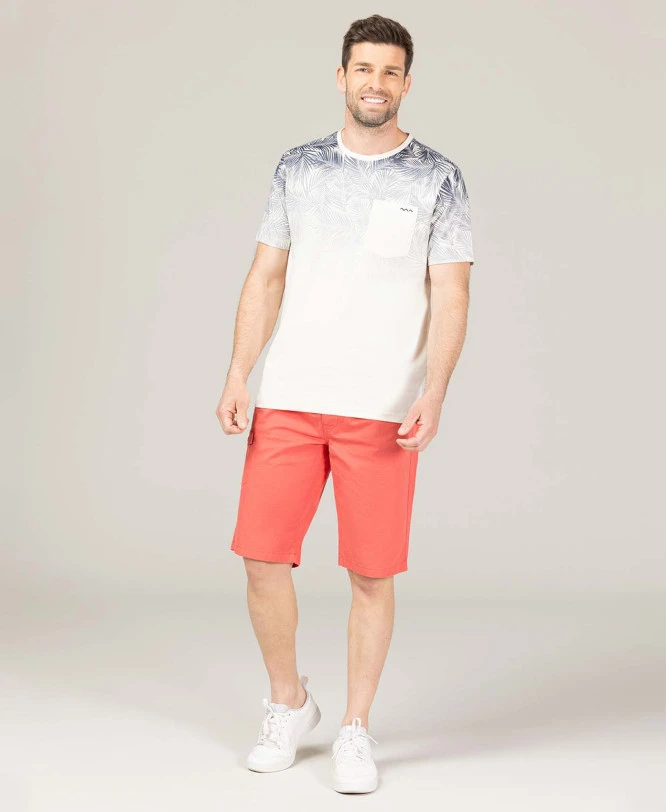 Bermuda Corail Homme KEVRO2 - Short Confortable à Taille Élastiquée 5 Bermuda Corail Homme KEVRO2 - Short Confortable à Taille Élastiquée – Image 4