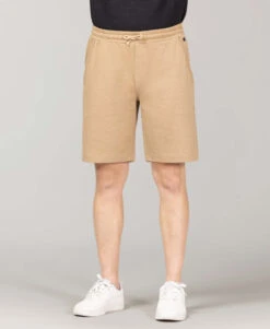 SIVAN - Bermuda en Jersey Lourd Beige pour Homme