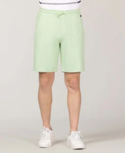 Bermuda Vert Pistache pour Homme - Short d'Été avec Taille Élastiquée