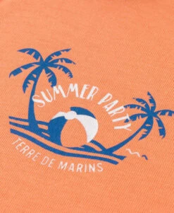 Polo Orange Garçon Terre de Marins - Style Marin Moderne -Terredemarins prod 10370 polo mc orange orpha 666x812 fc7ea0111e0b