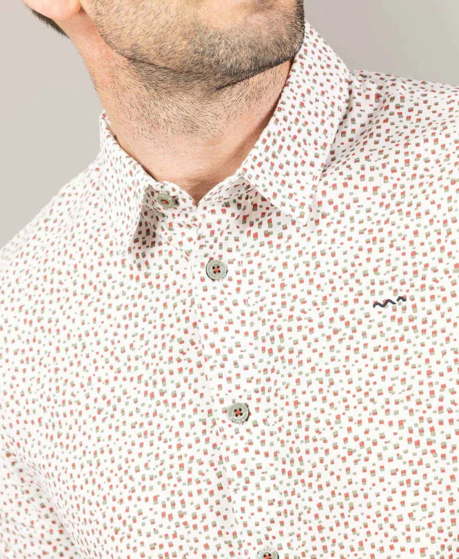 Chemise CARIF à Manches Courtes avec Imprimé Exclusif 4 Chemise CARIF à Manches Courtes avec Imprimé Exclusif – Image 2