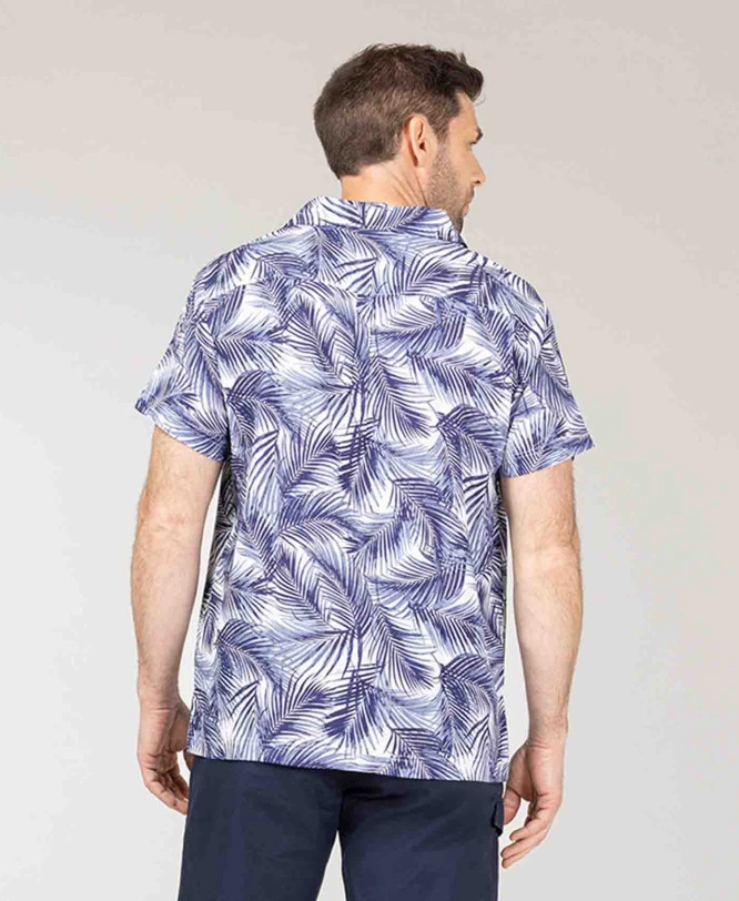 Terre de Marins Chemise Hawaïenne Homme CELIM - Imprimé Exclusif 5 Terre de Marins Chemise Hawaïenne Homme CELIM - Imprimé Exclusif – Image 3