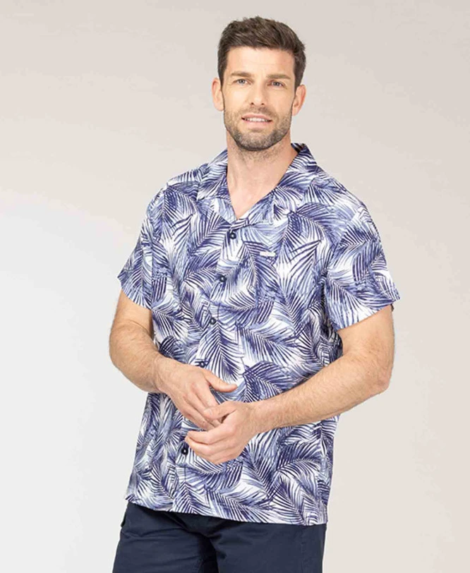 Terre de Marins Chemise Hawaïenne Homme CELIM - Imprimé Exclusif 3 Terre de Marins Chemise Hawaïenne Homme CELIM - Imprimé Exclusif