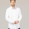 Clarius - Chemise Homme à Imprimé Coquillage Exclusif -Terredemarins prod 10406 chemise chemisier ml imprime blanc clarius 666x812 fc7ea0111e0b