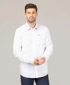Clarius - Chemise Homme à Imprimé Coquillage Exclusif