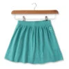 Jupe Réversible pour Fille - 2-en-1 Imprimé Exclusif & Vert Uni en Jersey -Terredemarins prod 10421 jupe courte imprime vert lagon jael 666x812 fc7ea0111e0b