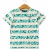 T-shirt Garçon Rayé à Imprimé Exclusif - Style et Confort