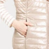 XENA - Doudoune Sans Manches Femme Matelassée Parme Doré -Terredemarins prod 10508 doudoune parme dore xena 666x812 fc7ea0111e0b