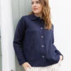 IXODE Cardigan Bleu Marine pour Femme - Coupe Casual 1 IXODE Cardigan Bleu Marine pour Femme - Coupe Casual -Terredemarins prod 10567 cardigan tricot bleu indigo ixode 666x812 fc7ea0111e0b