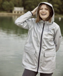 Terre de Marins Ciré Iconique Gris Argent - Veste Femme FECIREC