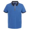 Polo Bleu Homme à Col Zippé et Détails Contrastés - Look Moderne 2 Polo Bleu Homme à Col Zippé et Détails Contrastés - Look Moderne -Terredemarins prod 10649 polo mc bleu moyen octavien 666x812 fc7ea0111e0b