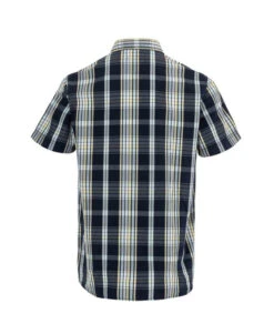 Charlely Chemise Homme à Carreaux - Manches Courtes et Style Casual Chic -Terredemarins prod 10652 chemise chemisier mc carreaux indigo charlely 666x812 fc7ea0111e0b