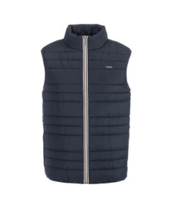 Doudoune Sans Manches KRAY2 Homme Bleu Marine à Rayures