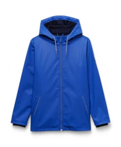 Ciré Marin Bleu Vif Homme - Imperméable Déperlant Effet Gomme