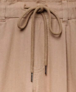 Pantalon Beige Homme Fluide et Confortable à Taille Élastiquée -Terredemarins prod 10716 pantalon sable fonce placide 666x812 fc7ea0111e0b