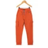 Pantalon Cargo Garçon Orange Rouille - Confort Molletonné -Terredemarins prod 1093 pantalon orange rouille cargo 666x812 fc7ea0111e0b