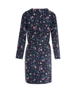 Robe ISABO Manches Longues à Imprimé Exclusif Bleu Nuit -Terredemarins prod 1123 robe ml imprime bleu nuit isabo 666x812 fc7ea0111e0b