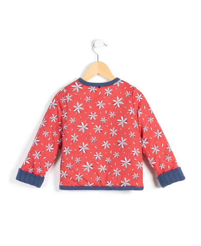 Veste en Jean Réversible pour Fille - Blouson Denim 2-en-1 Style et Confort 4 Veste en Jean Réversible pour Fille - Blouson Denim 2-en-1 Style et Confort – Image 2