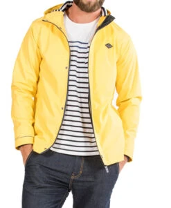 Ciré Jaune Imperméable Adulte avec Doublure Rayée Confortable -Terredemarins prod 3722 imper cire jaune marin tempete 666x812 fc7ea0111e0b
