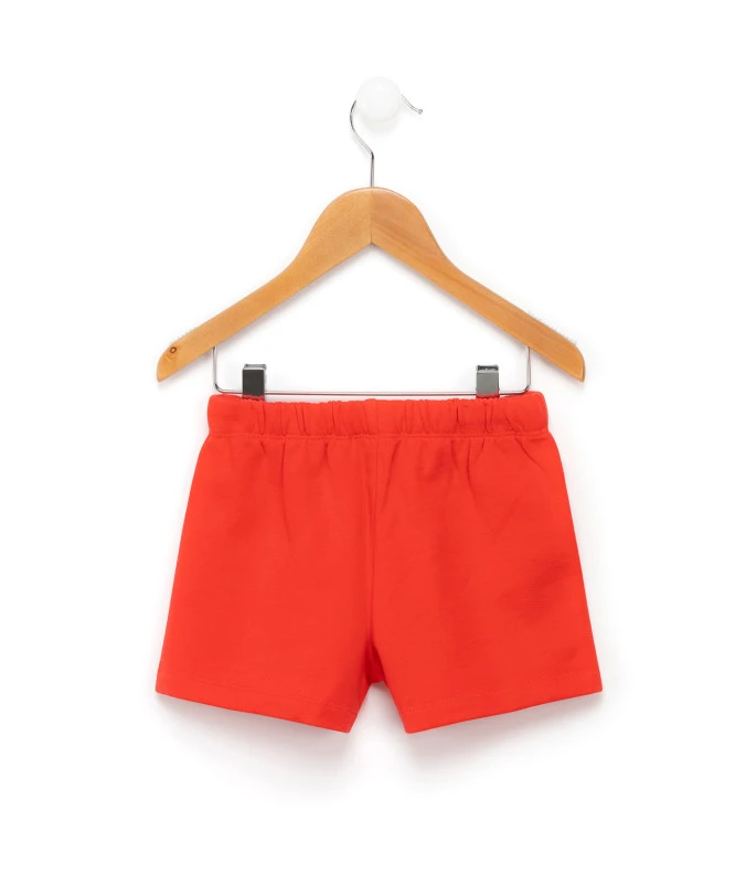 Short de Sport en Molleton 100% Coton pour Fille avec Cordon de Serrage 4 Short de Sport en Molleton 100% Coton pour Fille avec Cordon de Serrage – Image 2