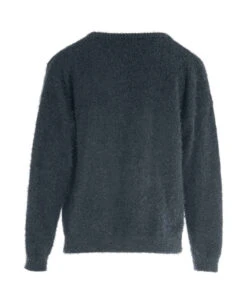 Gilet en Maille à Poils Longs Bleu Nuit pour Femme 10 Gilet en Maille à Poils Longs Bleu Nuit pour Femme -Terredemarins prod 446 cardigan tricot bleu nuit hisser 666x812 fc7ea0111e0b