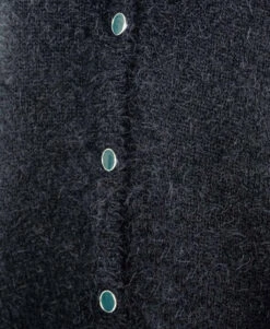 Gilet en Maille à Poils Longs Bleu Nuit pour Femme 12 Gilet en Maille à Poils Longs Bleu Nuit pour Femme -Terredemarins prod 448 cardigan tricot bleu nuit hisser 666x812 fc7ea0111e0b