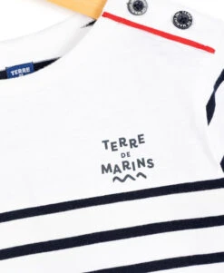 Marinière Authentique pour Bébé Garçon - Style Marin Classique 8 Marinière Authentique pour Bébé Garçon - Style Marin Classique -Terredemarins prod 4483 mariniere ml fond blanc opt raye marine cabatage 666x812 fc7ea0111e0b