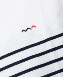 Marinière Homme Manches Courtes à Rayures Bleu Marine 8 Marinière Homme Manches Courtes à Rayures Bleu Marine -Terredemarins prod 4562 mariniere mc fond blanc raye indigo gaspar 666x812 fc7ea0111e0b