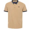 Polo Homme Beige Foncé en Jersey Flammé - Style Chic Marin -Terredemarins prod 4676 polo mc capuccino celika 666x812 fc7ea0111e0b