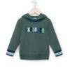 Sweat à Capuche BARAMI Vert Foncé en Molleton Doux pour Garçon 1 Sweat à Capuche BARAMI Vert Foncé en Molleton Doux pour Garçon -Terredemarins prod 4811 sweat a capuche vert fougere barami 666x812 fc7ea0111e0b