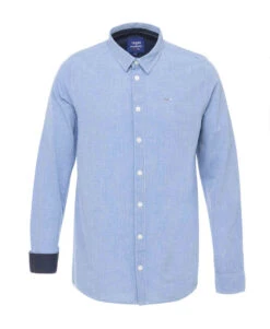 Chemise Homme Bleu Ciel Coupe Ajustée - Élégance Moderne