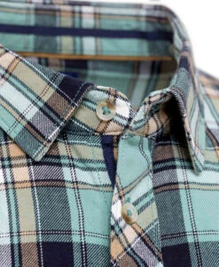 Chemise à Carreaux Homme Casual - Coupe Confortable & Motifs Exclusifs 7 Chemise à Carreaux Homme Casual - Coupe Confortable & Motifs Exclusifs -Terredemarins prod 4834 chemise chemisier ml carreaux vert lagon fedra 666x812 fc7ea0111e0b