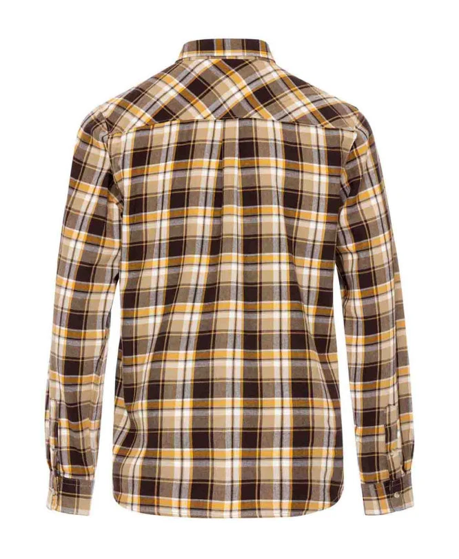 Chemise à Carreaux Marron Homme - Style Casual et Confort 5 Chemise à Carreaux Marron Homme - Style Casual et Confort – Image 3