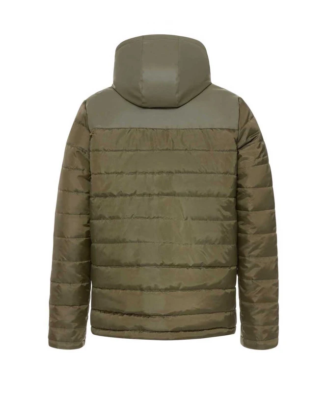 Doudoune Homme Kaki à Capuche Matelassée - Confort et Chaleur Hivernale 5 Doudoune Homme Kaki à Capuche Matelassée - Confort et Chaleur Hivernale – Image 3