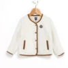 Veste en Fausse Fourrure Beige pour Fille - Confort et Style -Terredemarins prod 4970 veste ml beige chignon 666x812 fc7ea0111e0b