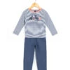 Ensemble Pyjama Rayé Fille - T-Shirt Manches Longues et Pantalon 1 Ensemble Pyjama Rayé Fille - T-Shirt Manches Longues et Pantalon -Terredemarins prod 5079 pyjama raye palami 666x812 fc7ea0111e0b