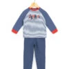 Ensemble Pyjama Rayé Marinier pour Garçon - Bleu et Blanc -Terredemarins prod 5084 pyjama raye poudro 666x812 fc7ea0111e0b
