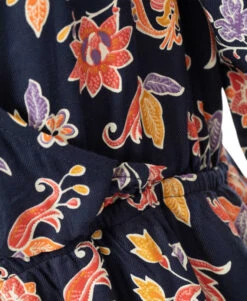 Robe Fluide à Manches Longues pour Femme - Imprimé Exclusif et Coupe Cache-Cœur -Terredemarins prod 5135 robe ml imprime multico belya 666x812 fc7ea0111e0b