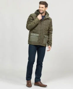 Doudoune Homme Kaki à Capuche Matelassée - Confort et Chaleur Hivernale 11 Doudoune Homme Kaki à Capuche Matelassée - Confort et Chaleur Hivernale -Terredemarins prod 5243 doudoune kaki kamix 666x812 fc7ea0111e0b