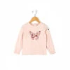 Tee-shirt Fille Manches Longues Rose Pâle à Motif Papillon -Terredemarins prod 5279 tee shirt ml rose pale biska 666x812 fc7ea0111e0b