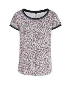 T-shirt Imprimé Marin pour Femme en Coton et Modal