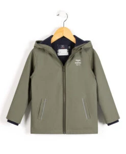 Ciré Kaki Garçon Doublé Polaire et Déperlant