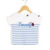 Girls' Optic White Short Sleeve Ruffle T-Shirt - Easy Dressing Design 2 Girls' Optic White Short Sleeve Ruffle T-Shirt - Easy Dressing Design -Terredemarins prod 5575 tee shirt mc blanc optique alampe 666x812 fc7ea0111e0b