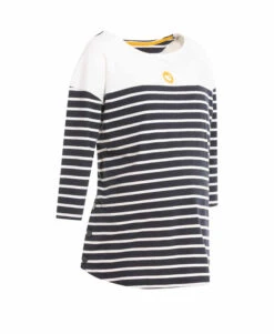 Marinière de Grossesse Évolutive à Manches 3/4 - Bleu Marine